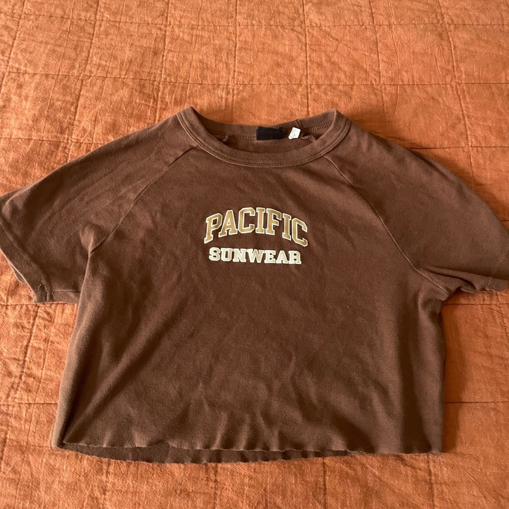 Pacsun cropped tee